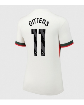 Billige Fotballdrakt Chelsea Jamie Gittens #11 Replika Bortedrakt Dame 2025-26 Kortermet Billige Fotballdrakt Chelsea Jamie Gittens #11 Replika Bortedrakt Dame 2025-26 Kortermet